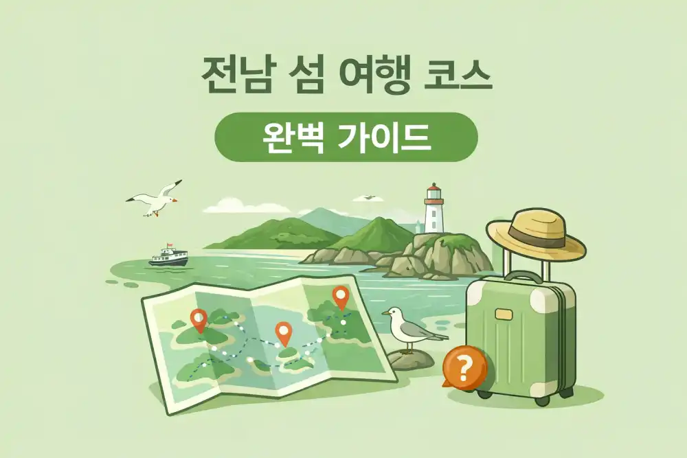 전남 섬 여행 코스 완벽 가이드