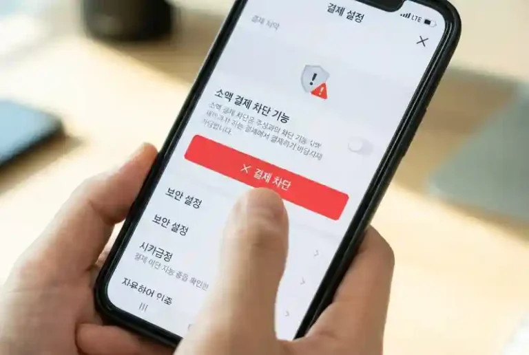 소액결제 차단 어떻게 하나요?
