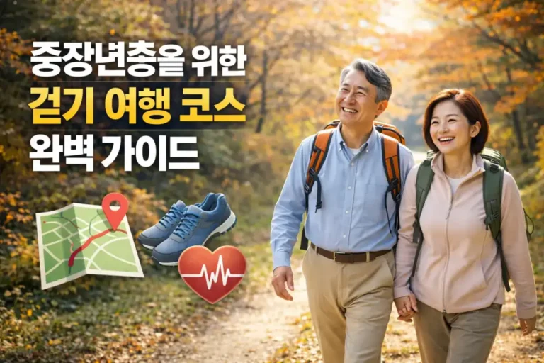 중장년층을 위한 걷기 여행 코스 완벽 가이드
