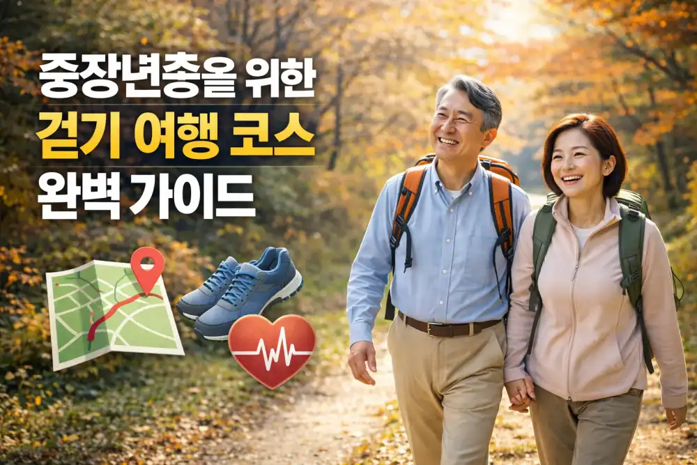 중장년층을 위한 걷기 여행 코스 완벽 가이드