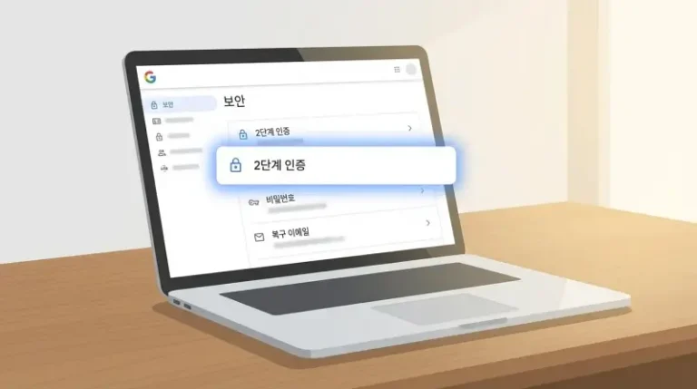 구글 2단계 인증 직접 설정해보니 계정 해킹 걱정이 사라졌다