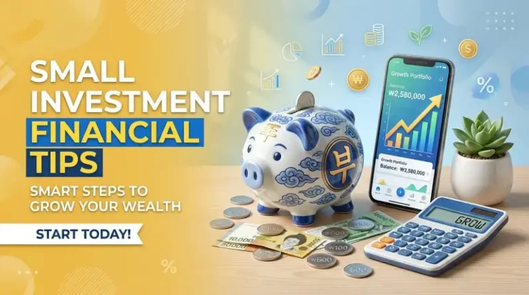 소액 재테크 방법 5가지 현실적인 꿀팁